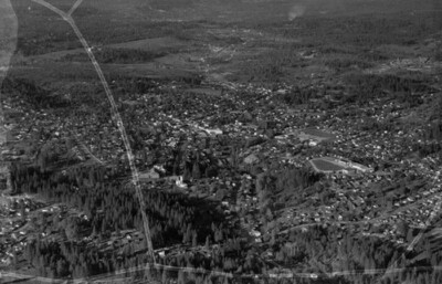 Grass Valley California 1950s view OLD PHOTO 10