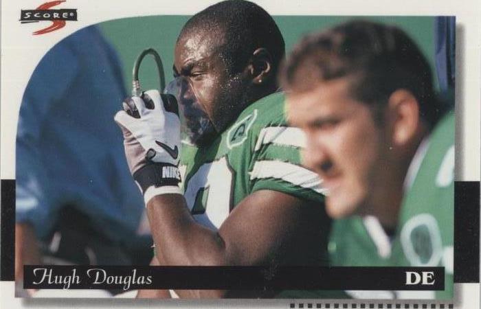 1996 Score Hugh Douglas #128