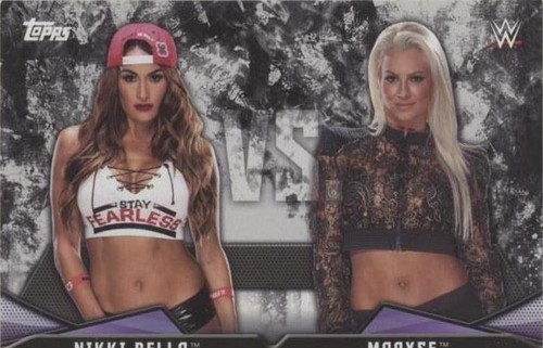 Nikki Bella 2017 Topps WWE Authentic Kiss Card Auto