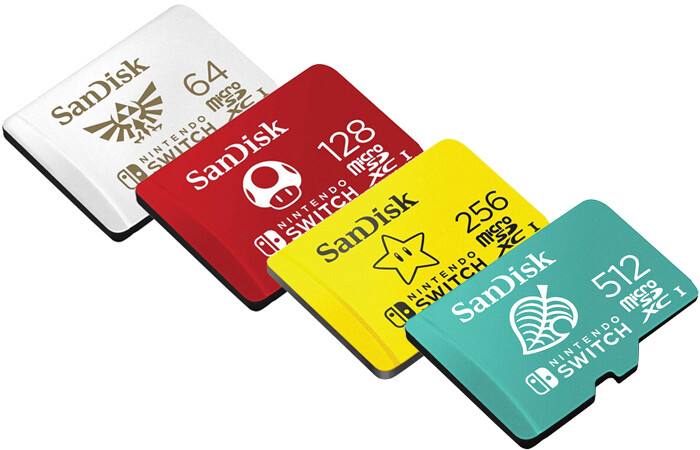 Nintendo Switch推奨 SanDisk microSD 512GB Amazon.com: SanDisk 512GB Nintendo Switch Memory Card 2 Pack
