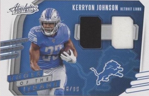 2020 Panini Absolute Kerryon Johnson #TTD-30