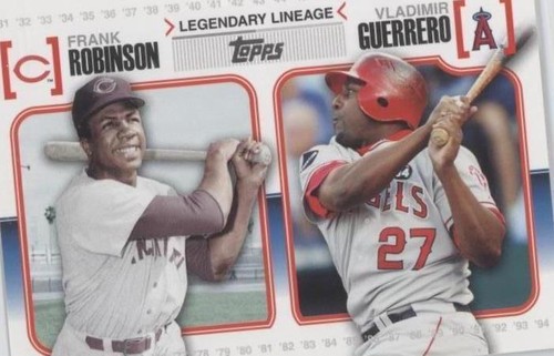2010 Topps - Frank Robinson Vladimir Guerrero #LL22