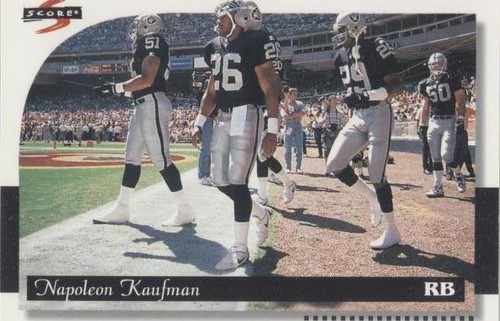 1996 Score Napoleon Kaufman #75