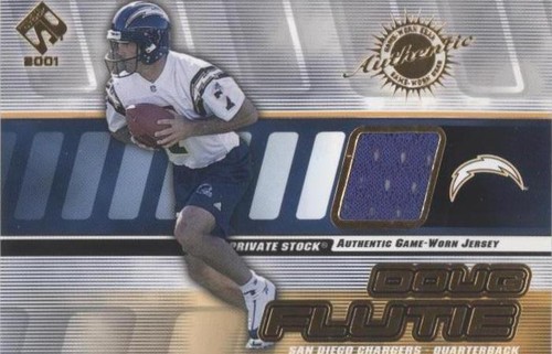 2001 Pacific Private Stock Doug Flutie #125