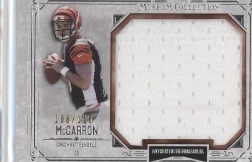 2014 Topps Museum Collection A.J. McCarron #MJR-AM