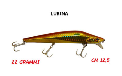 LUBINA 125 MM COL HGR ORANGE  22 GR MINNOW RAPTURE  SPINNING MARE