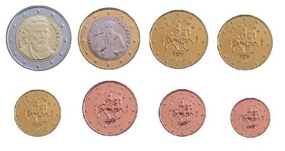 BULGARIA SERIE EUROS 2026 - 8 VALORES - SIN CIRCULAR - PREVENTA