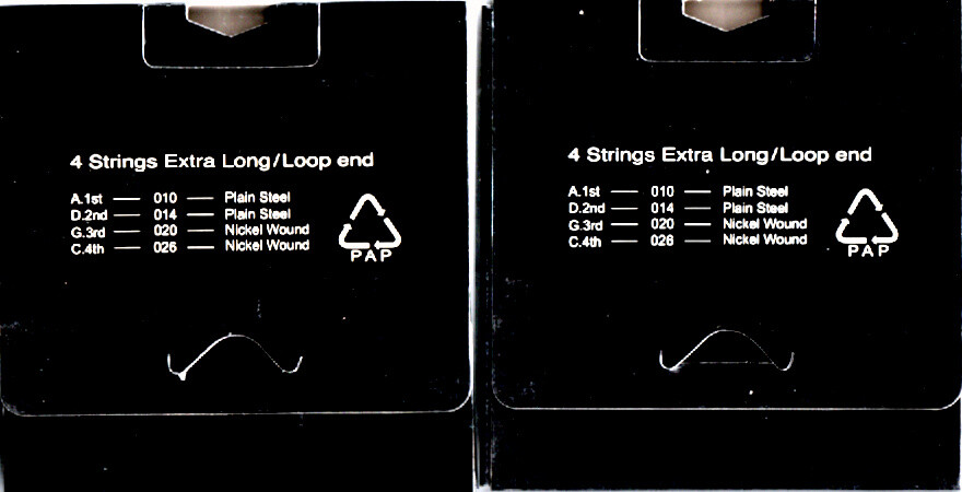 Banjo Strings Extra Long Loop end,Olympia ,Two sets New.