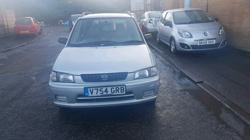 MAZDA DEMIO SILVER 2000 MILEAGE 96000 1.3 PETROL 12 MONTHS MOT 5DR | in