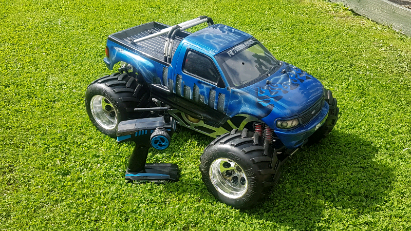 Fg monster truck 26cc ( RC, marder, hpi, km, baja, Losi, dbxl ) | in