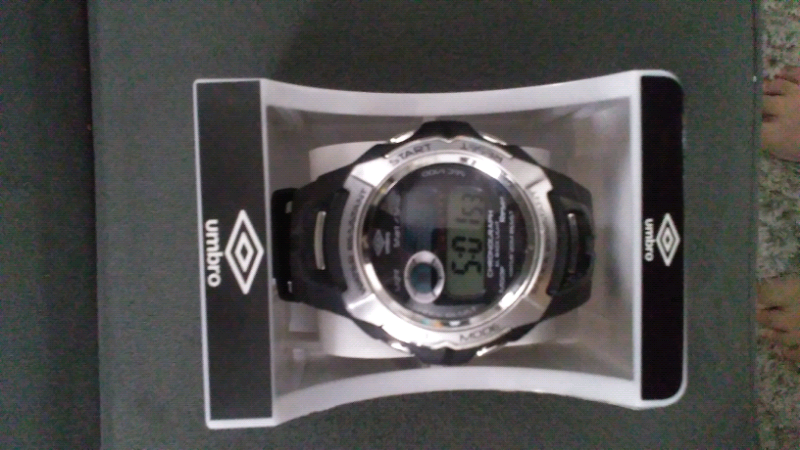 umbro digital watch instructions