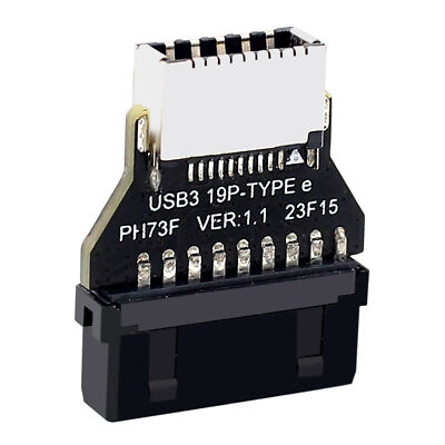 USB 3.1 Front Panel Socket Key-A Type-E to USB 3.0 20Pin Header Adapter N