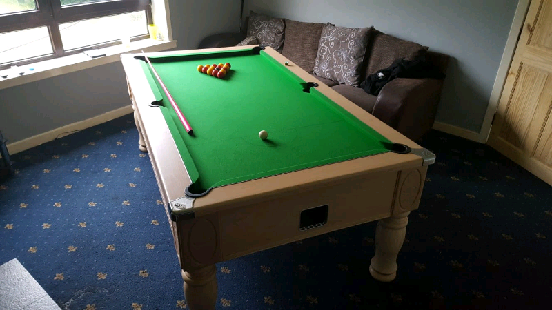 7 x 4 slate bed pool table