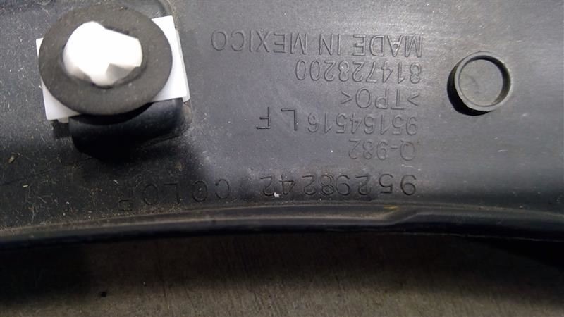 2013-2019 BUICK ENCORE FENDER MOLDING RIGHT 95291865 96K MILES, photo 4