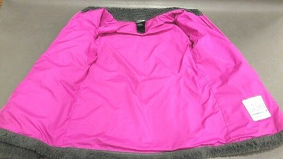 The North Face Gray Girls Fleece Jacket Size Med M 10 - 12