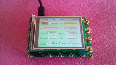 AD9850 40Mhz DDS Signal Generator + TFT LCD Development board STM32F103