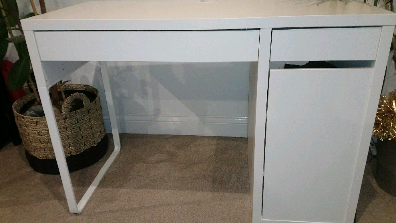 Ikea Micke Desk White In Norwich Norfolk Gumtree