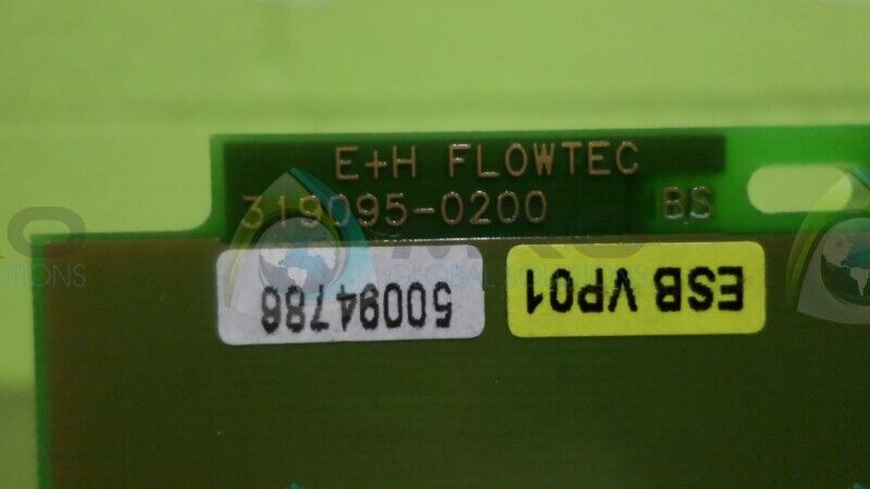 ENDRESS+HAUSER FLOWTECH. 319095-0200 CIRCUIT BOARD * NEW NO BOX *