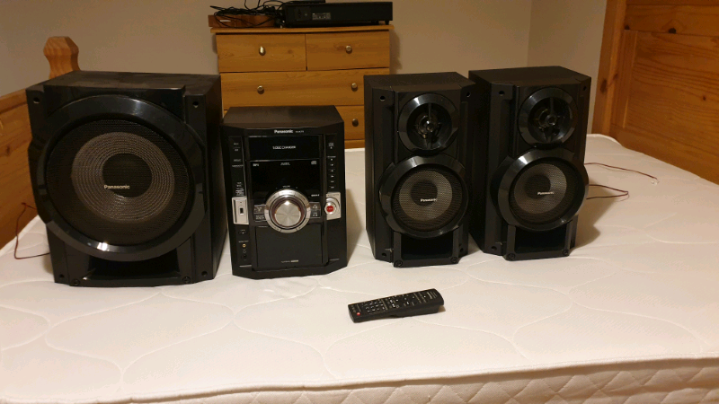 Panasonic stereo with subwoofer | in Wisbech, Cambridgeshire | Gumtree