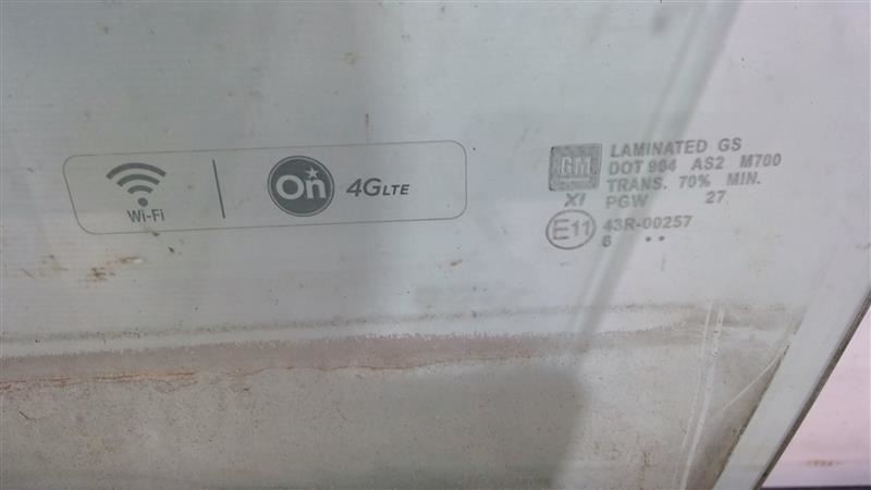 Door Glass Driver Left Chevrolet Equinox 2018-2024 81K Miles 84398670