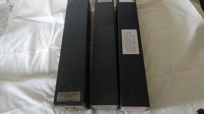 3 VINTAGE PIANO ROLLS BY THE AUTOPIANO CON FAIR TO GOOD CONDITION
