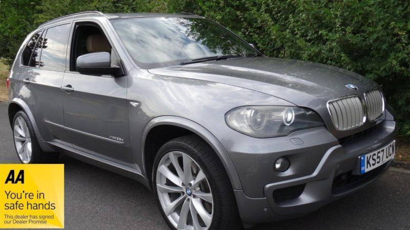 BMW X5 X DRIVE 35D M SPORT FULL SERVICE HISTORY 2008 Auto 125000 Diesel Grey | in Thornton Heath ...