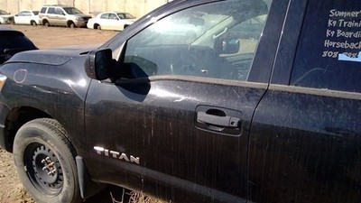 Driver Left Front Door Electric Fits 16-19 TITAN XD 342745