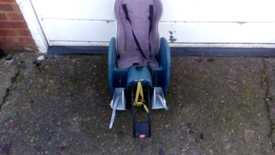 raleigh childs seat carrier,,cost £100