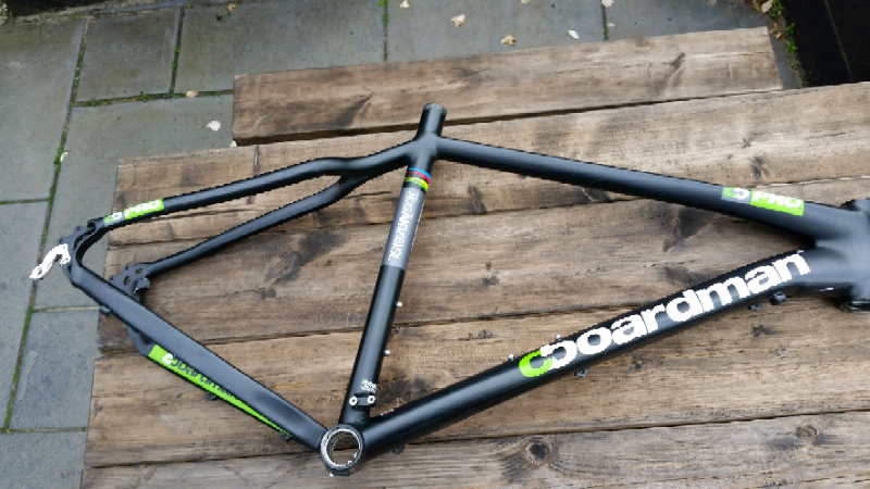 triple butted bike frame