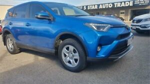 2017 Toyota RAV4 ZSA42R MY17 GX (2WD) Blue Continuous Variable Wagon Blair Athol Port Adelaide Area Preview
