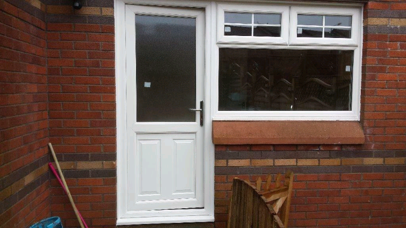Pvc Doors And Windows Fixed Adjusted New Pvc Panel Or Glass