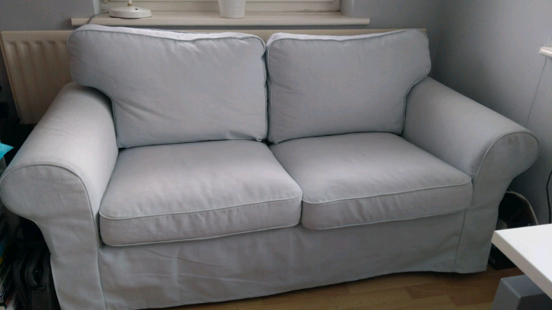 Ikea Ektorp 2 Seater Sofa Light Blue In Coxhoe County Durham