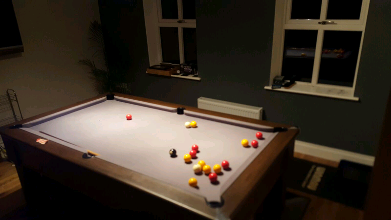 7 x 4 slate bed pool table