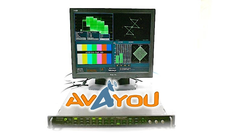 DTM・DAW XGworksST Tektronix WVR 7120 Waveform Rasterizer Opt: SD HD CPS AD SIM