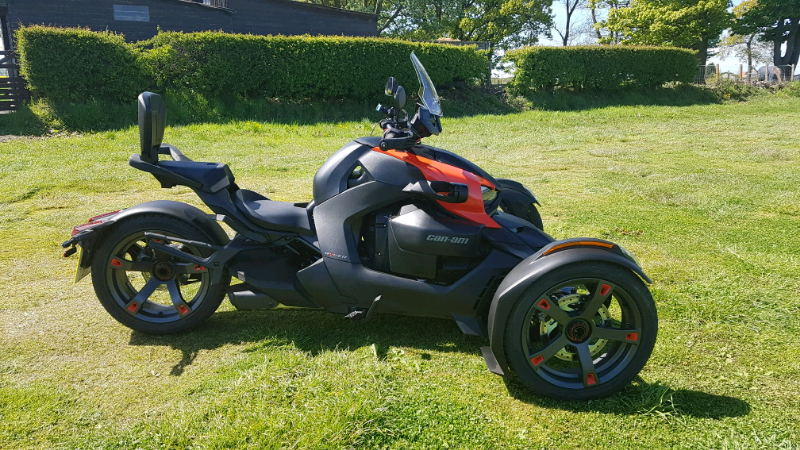 can am ryker 2 person