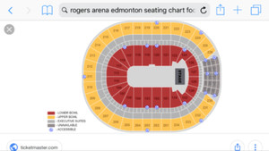 Rogers Arena Seating Chart Foo Fighters