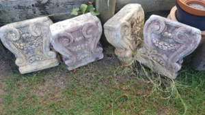 Concrete Decorative Garden Blocks x 4 | Other Garden | Gumtree
