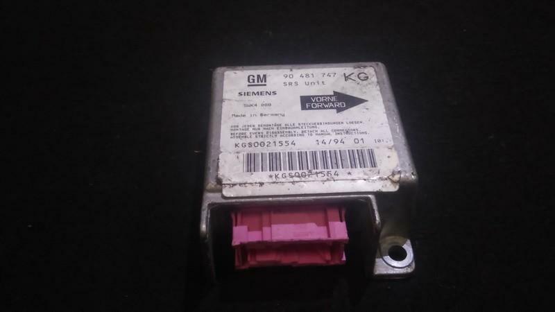 90481747 Calculateur Airbag Kgs0021554 5wk4088 Kgs0021554 For Opel Frf268935-52