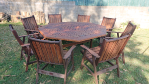 8 seater outdoor dining setting | Outdoor Dining Furniture | Gumtree