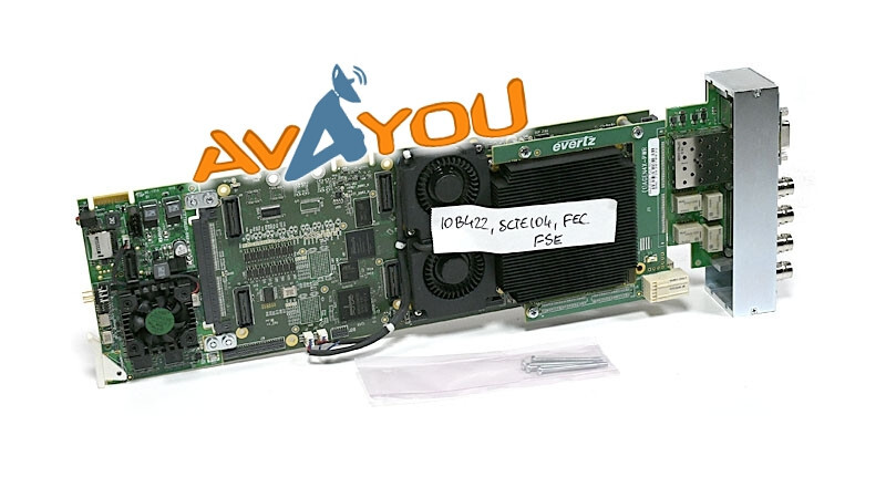 Evertz 7882DEC-H264HD-IPASI HD/SD MPEG2 Decoder H.264 +