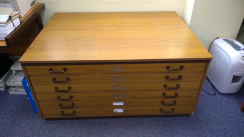 Map Plan Drawer Cabinet 6 Drawers In Durham County Durham