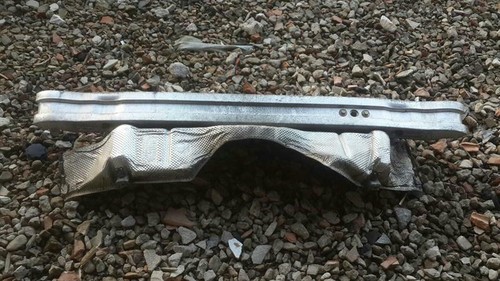 PORSCHE BOXSTER 987 Rear Bumper Beam 98750521100 Stoßstange Träger Hinten