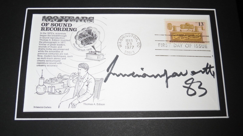 The Three Tenors Triple Signed Framed 16x20 Photo Set JSA Pavarotti Domingo & JC