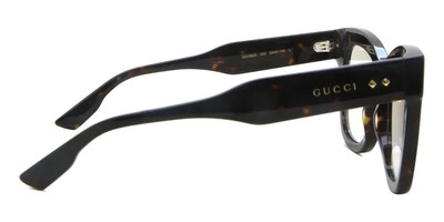 Pre-owned Gucci Gg1082s-003-52 Havana Havana Yellow