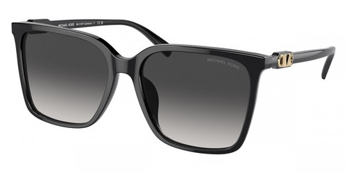 Женские черные солнцезащитные очки Michael Kors 58 мм MK2197F-30058G-58