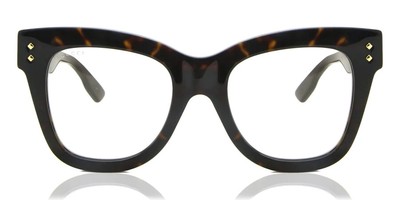 Pre-owned Gucci Gg1082s-003-52 Havana Havana Yellow