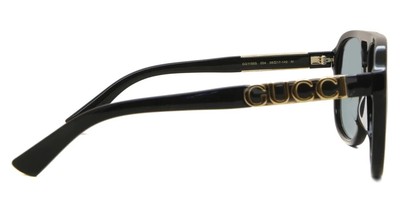 Pre-owned Gucci Gg1188s-004-58 Black Black Blue