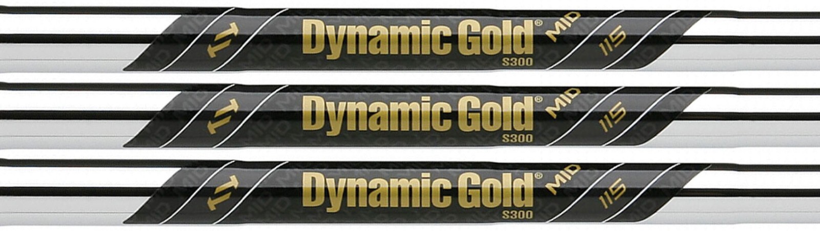 Dynamic Gold MID 115  X100 5-PWセット True Temper Dynamic Gold Mid 115 X100 (X-Stiff Flex) Wedge