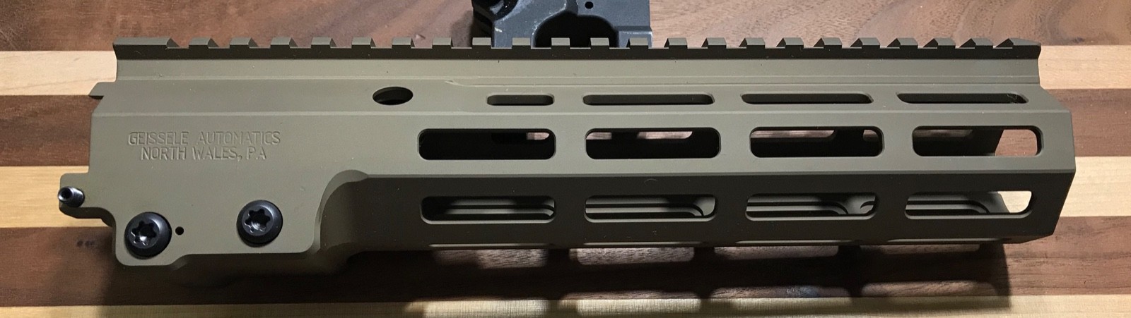 Geissele 08-160 USASOC 9.3” MK16 URGI MLok handguard rail NEW PN:05-651