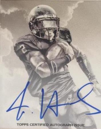 2015 Bowman Justin Hardy #BMA-JHA